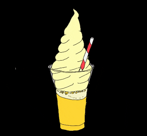 WalrusCarp giphygifmaker dole whip dolewhip walruscarp GIF