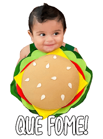 Baby Burger Sticker by Evelyn regly