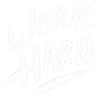 Work Hard Sticker