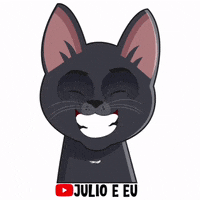 julioeeu happy cat smile feliz GIF