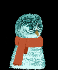 stvenhislopartwork blue owl blue owl GIF