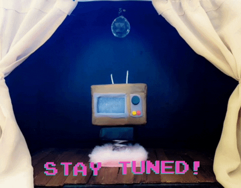 loveisafetish giphygifmaker tv claymation stay tuned GIF