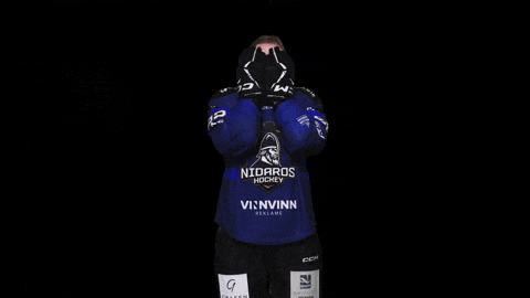 Happy Ice Hockey GIF by Nidaros Hockey