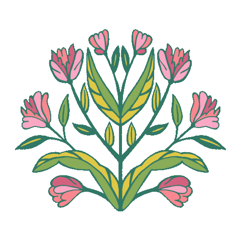 Flower Sticker