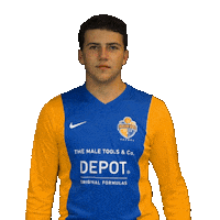 blauwgeel football voetbal veghel zaterdagvoetbal Sticker