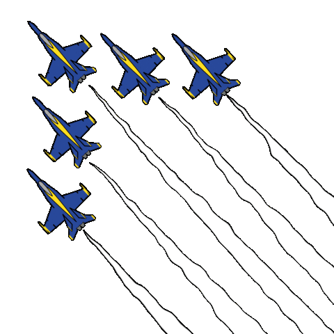 Pensacola Beach Blues Sticker by VisitPensacola.com