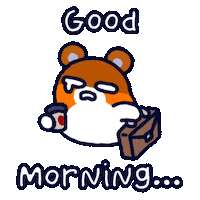 Good Morning Sticker Sticker