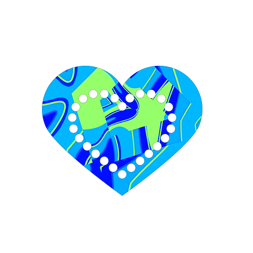 In Love Heart Sticker