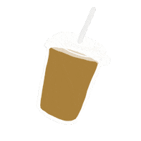 Coffee Shake Sticker by Horace Jewelry