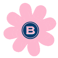 Pink Flower Sticker by Bud & Rita's