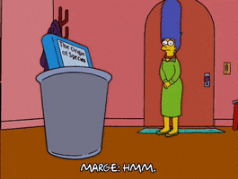 Season 17 Walking GIF by The Simpsons