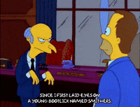 Talking Season 3 GIF by The Simpsons