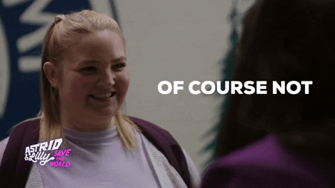 Of Course Not Lilly GIF by Blue Ice Pictures