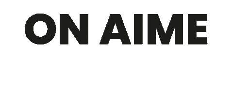 On Aime Sticker by zamak design