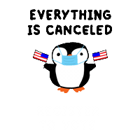 Corona Register To Vote Sticker by #GoVote