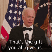 Joe Biden Thank You GIF by The Democrats