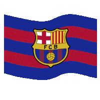 Sport Flag Sticker by FC Barcelona