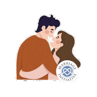 Couple Wife Sticker by Marriage Initiative