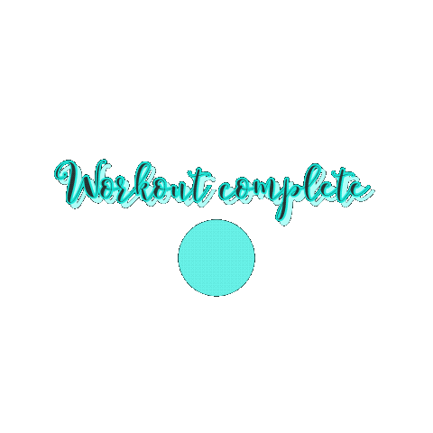 Vitalityplace workout gym check done Sticker