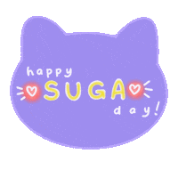 Happy Min Yoongi Sticker