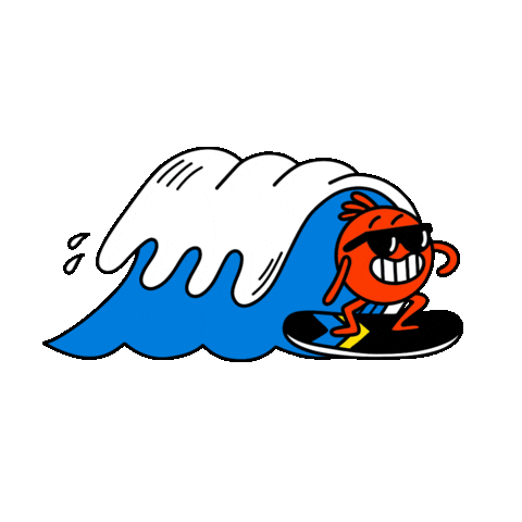 Festival Wave Sticker by Sarah Matuszewski