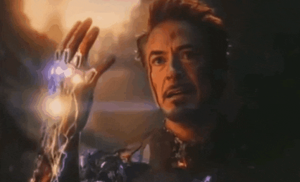 avengers snap GIF
