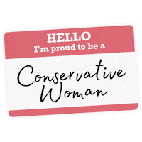 politicsforher america politics republican conservative Sticker