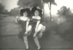 vintage hopping GIF