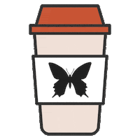 Coffee Time Sticker by St Frock