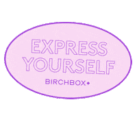 Express Yourself Rainbow Sticker by Birchbox
