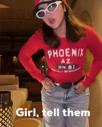 Girl Tell Them GIF