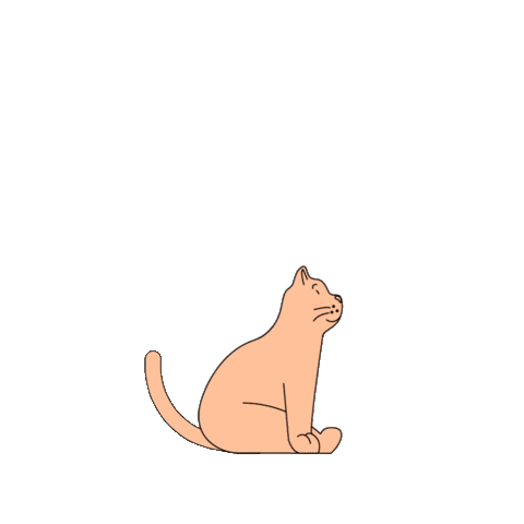 Cat Sticker by pieterpot