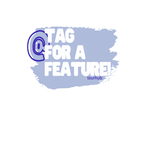 tourhub tag feature tag for a feature tourhub Sticker