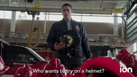 Who Wants To Try On A Helmet?