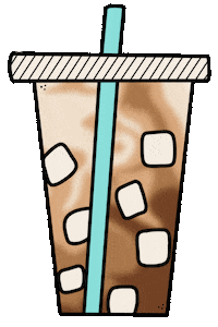 Iced Coffee Sticker