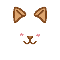 Dog Smile Sticker by Ai and Aiko