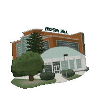 MSUCollegeofEd msu ericksonhall msucollegeofeducation msued Sticker