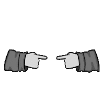 Fingers Idk Sticker