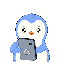 Penguin Please Sticker by Pudgy Penguins