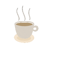 thelovecostudio hot coffee fire candle Sticker