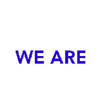 We Are Simple Sticker by KYMONO