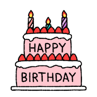 Happy Birthday Sticker