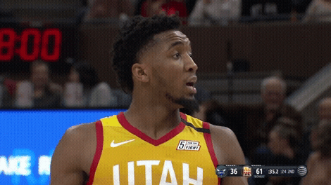 Donovan Mitchell GIF by Utah Jazz