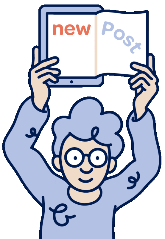 New Post Ben Sticker by alphaben