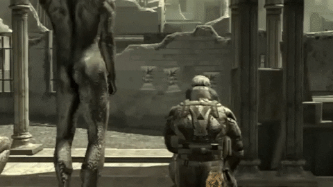 GoodOldJericho giphygifmaker metal gear solid 4 mgs4 GIF
