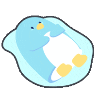 yenyendesign sad kawaii blue crying Sticker