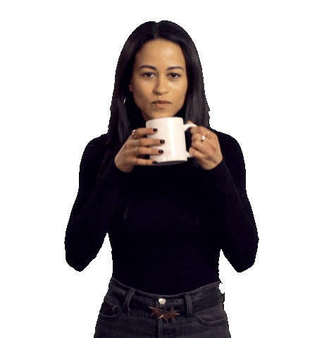 drinking coffee Drinking tea Sticker by Originals