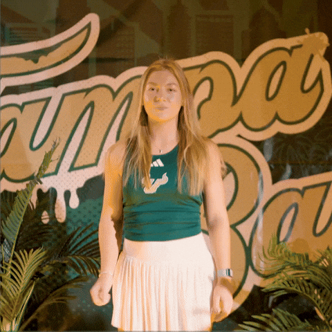 South Florida Tennis GIF by USF Athletics