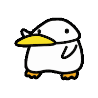 Duck Sticker by CHEBLO