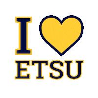 Tennessee Gobucs Sticker by ETSU